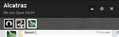 Coworkers room presence